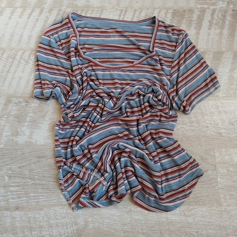 AEO Soft & Sexy Scoop Neck Tee - Picture 4 of 12